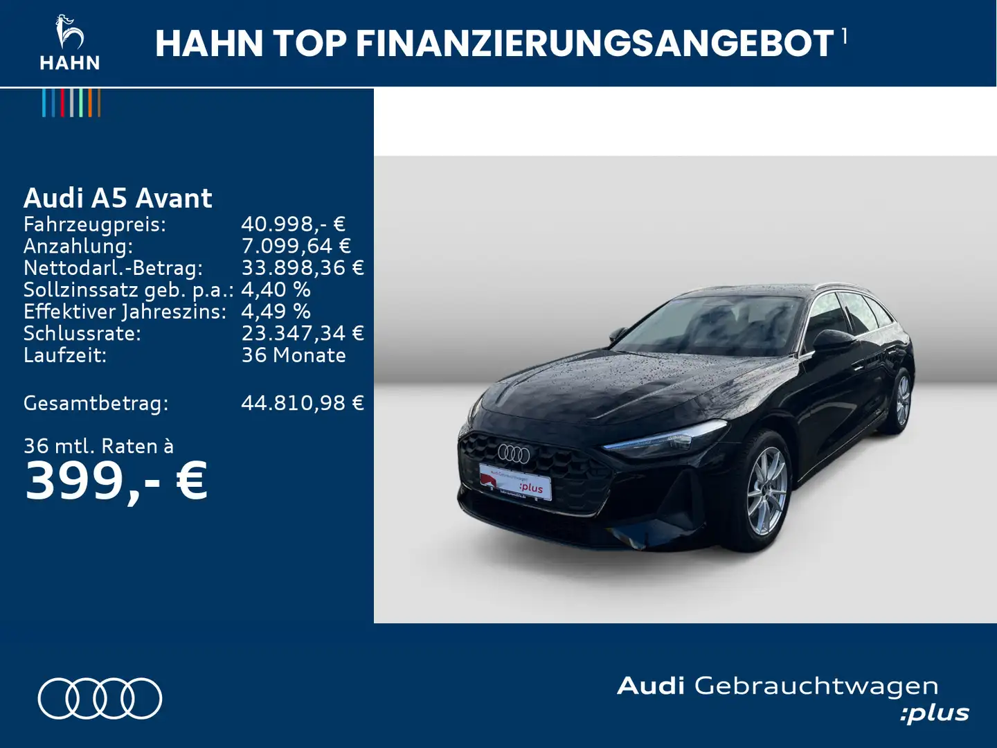 Audi A5 2.0TFSI S-tronic Virtual CAM Navi Schwarz - 2