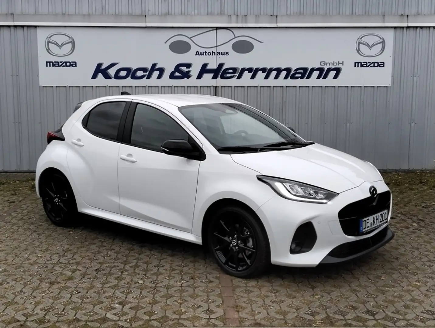 Mazda 2 Hybrid 1.5L Hybrid VVT-i 116 HOMURA Weiß - 1