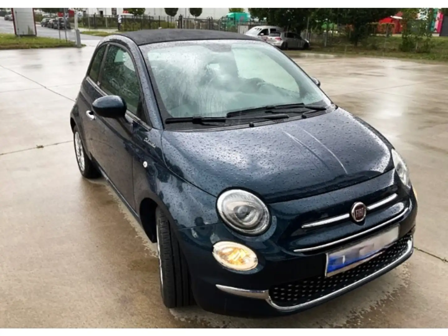 Fiat 500C DolceVita 1.0 Mild Hybrid EU6d UConnect DAB elektr Blau - 2