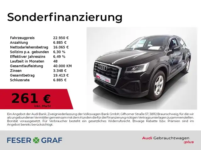 2023 Audi Q2 in Black for sale