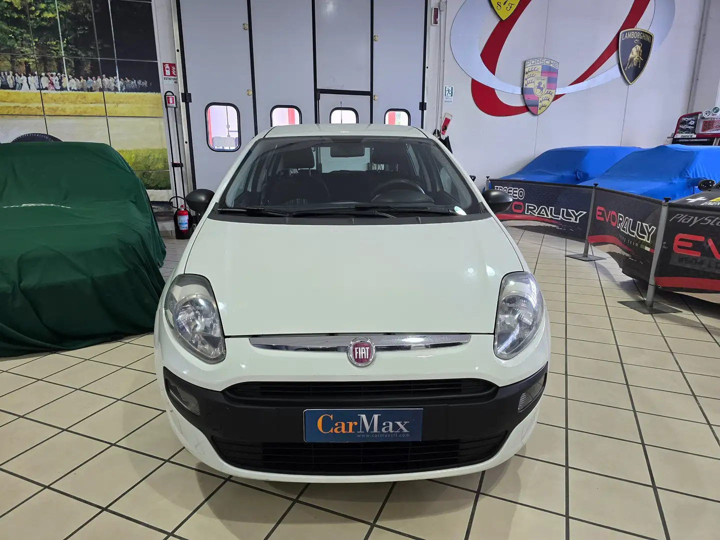 Fiat Punto Evo 5/P 1.3MJT 75CV **OK NEOPATENTATI** Bianco - 2