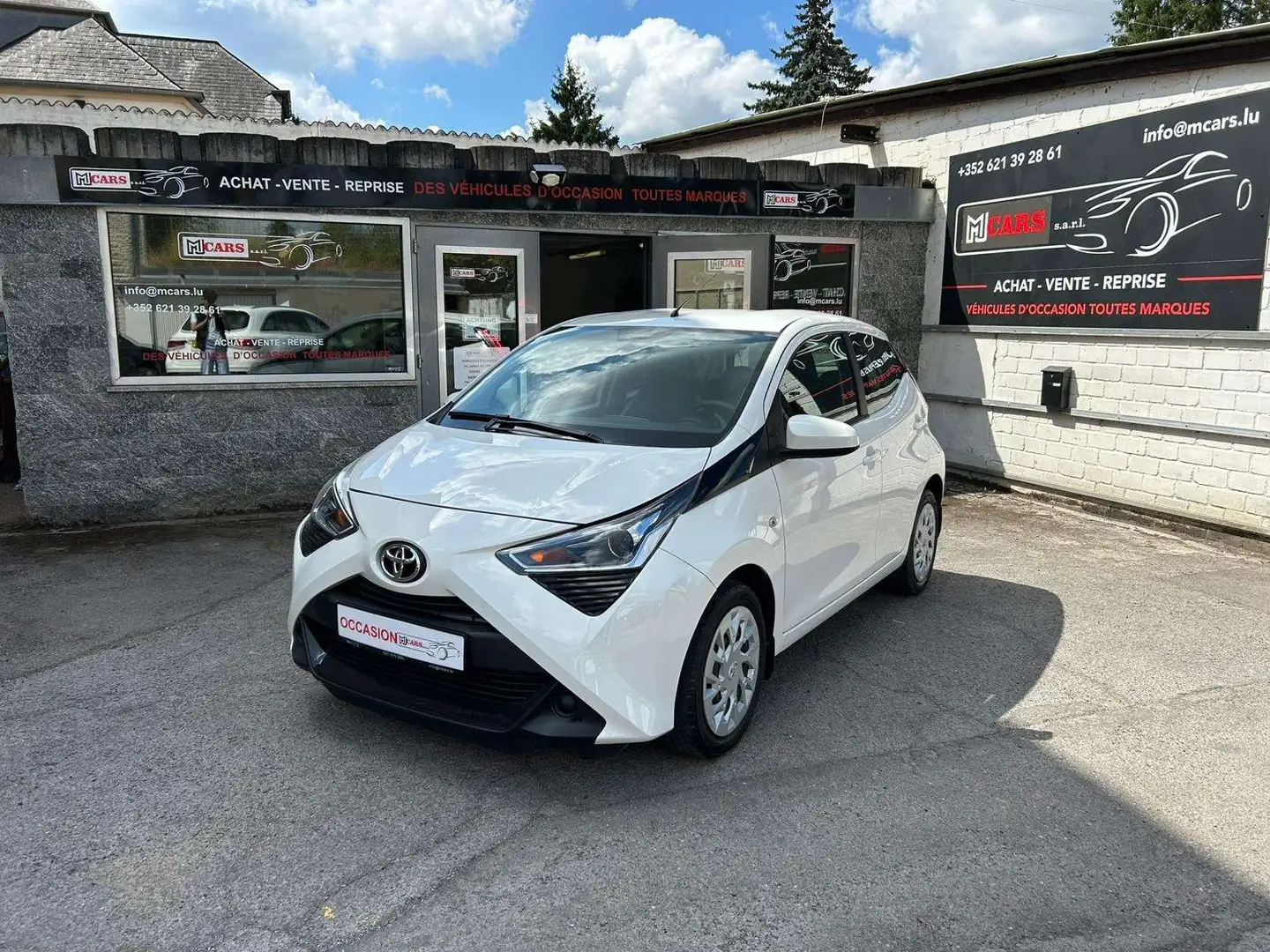 Toyota Aygo 1.0 Automatique Camera Car Play Blanc - 1