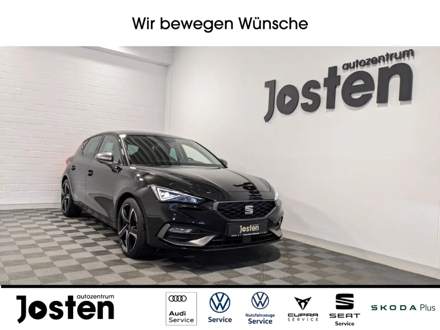 SEAT Leon FR 1.5 TSI NAVI ACC LED RFK SITZHZG Noir - 1