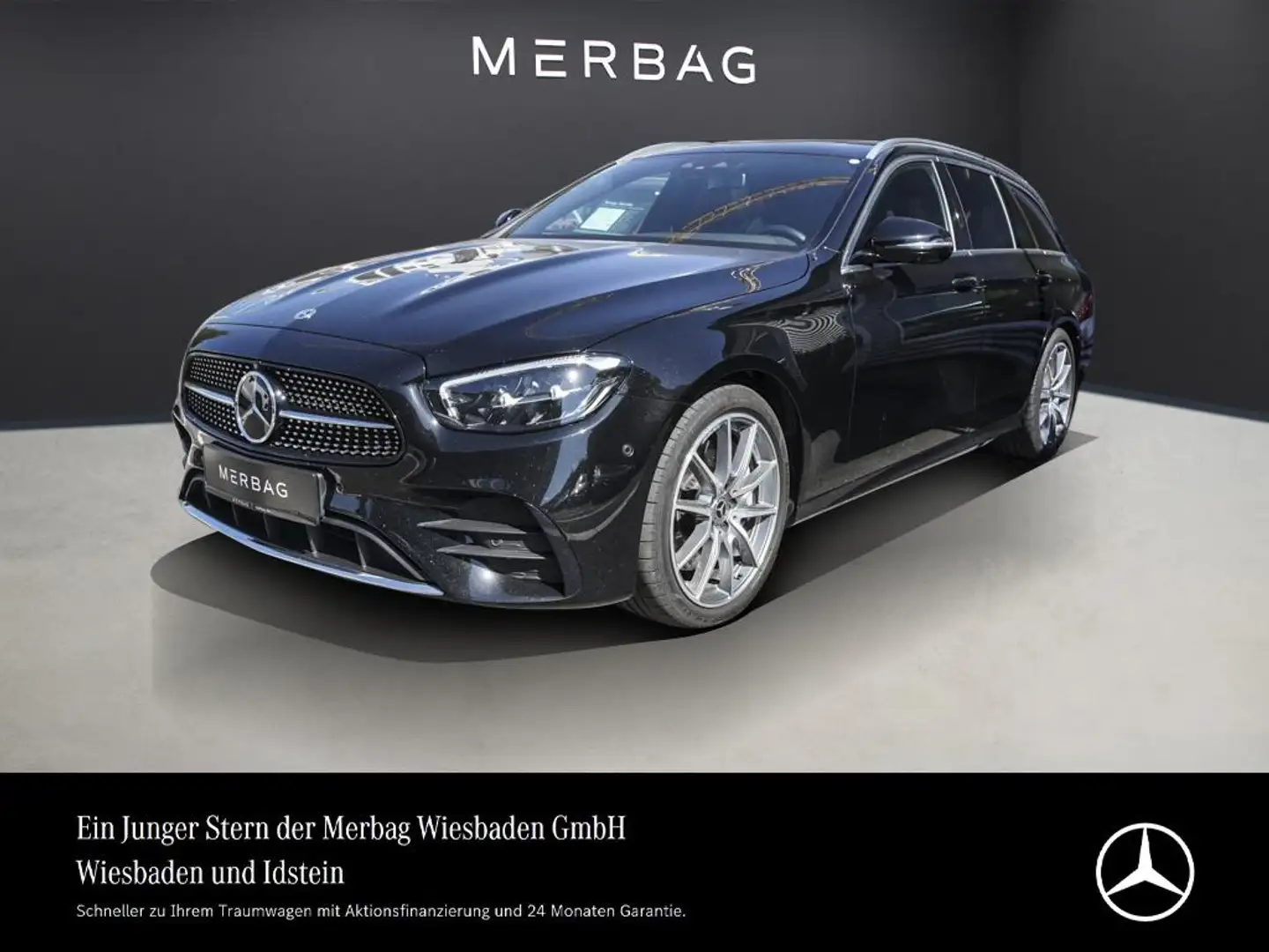 Mercedes-Benz E 450 T 4M-AMG-DISTRONIC-LED-SD-KAMERA Schwarz - 1