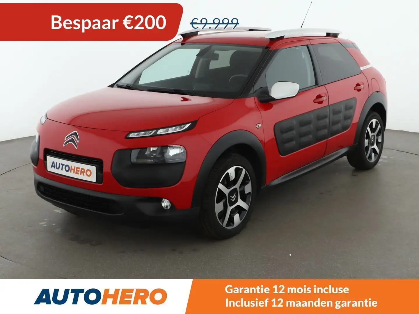 Citroen C4 Cactus 1.2 VTi Shine Rood - 1