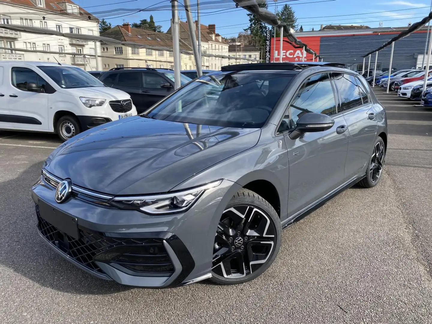 Volkswagen Golf VIII (2) 2.0 TDI 150 R-LINE DSG7 TOIT OUVRANT / CAMERA 360 Gris - 1