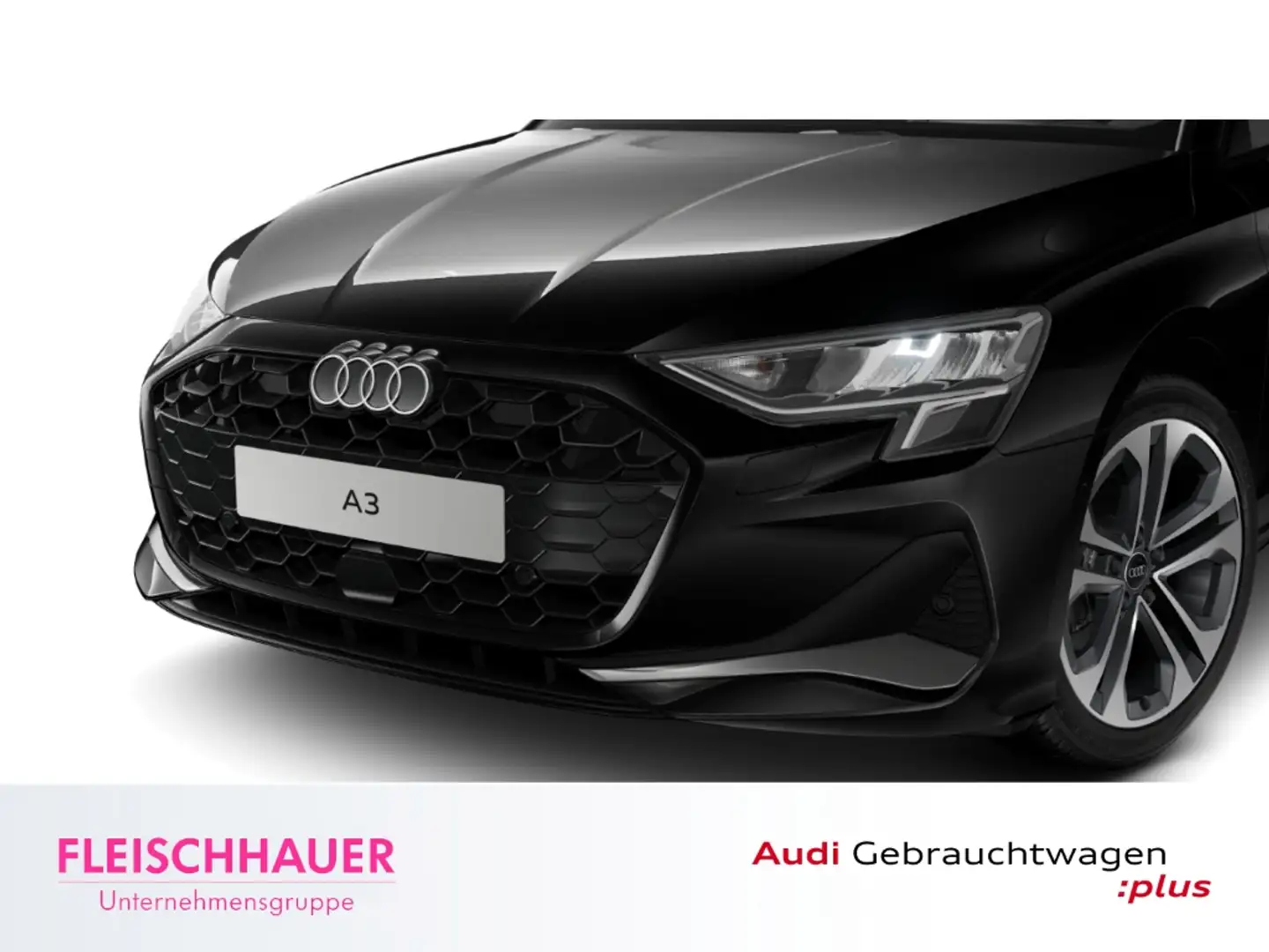 Audi A3 Lim 35 TFSI advanced LED+HUD+NAVI+BUSINESS+PDC V&H Schwarz - 1