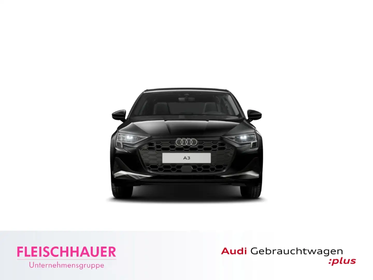 Audi A3 Lim 35 TFSI advanced LED+HUD+NAVI+BUSINESS+PDC V&H Schwarz - 2