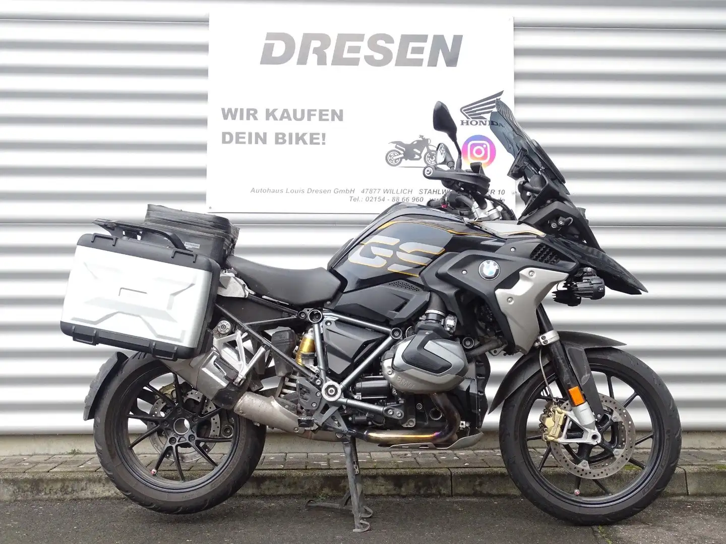 BMW R 1250 GS Exclusive * Seitenkoffer * 3 Pakete * Negro - 1
