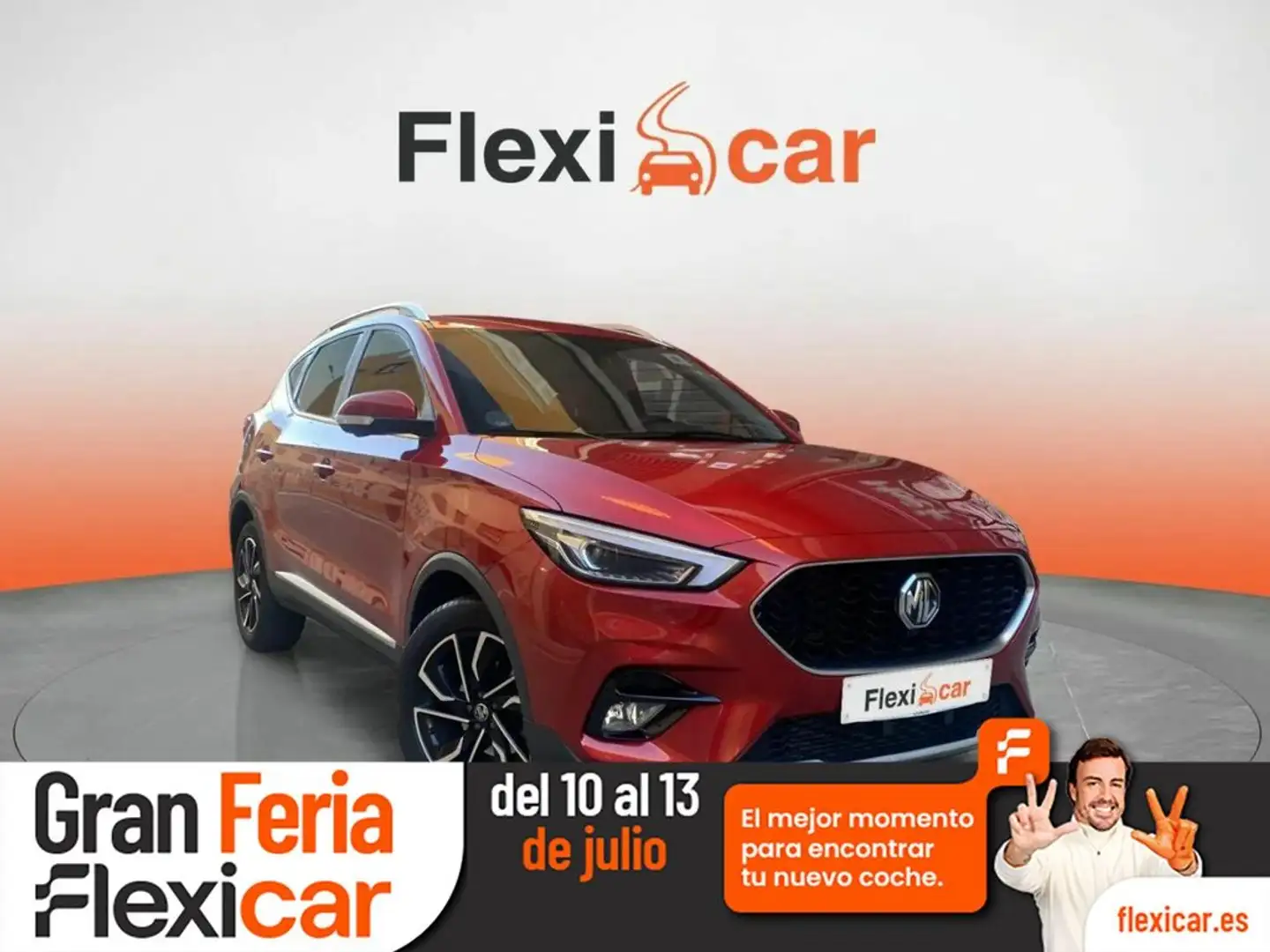 MG ZS 1.0T Luxury Auto Rojo - 1