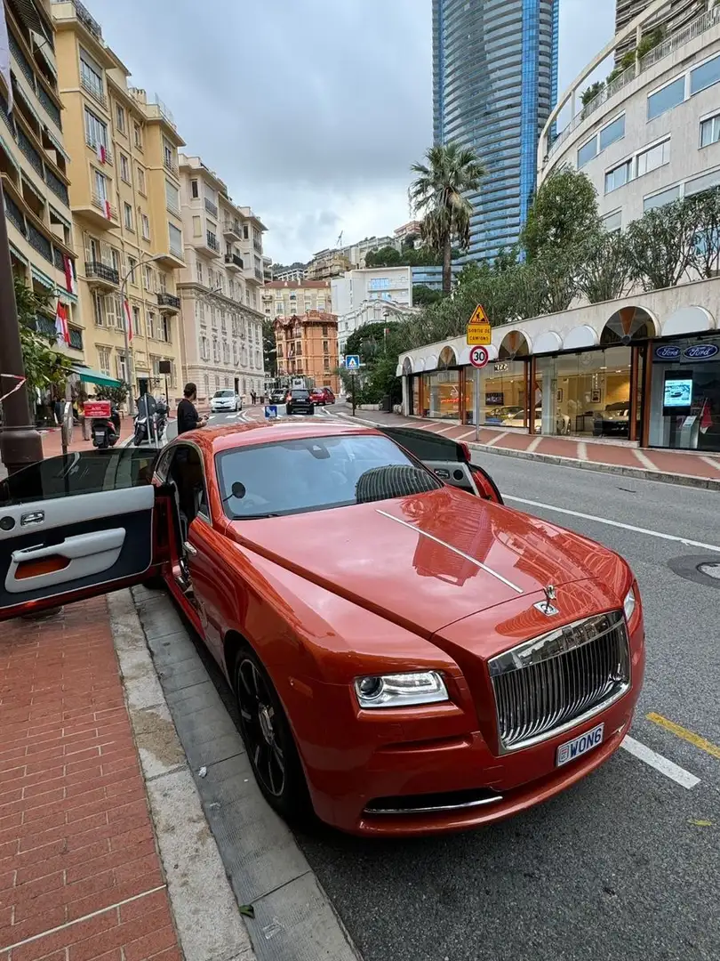 Rolls-Royce Wraith +49 1512 5520425 Orange - 2