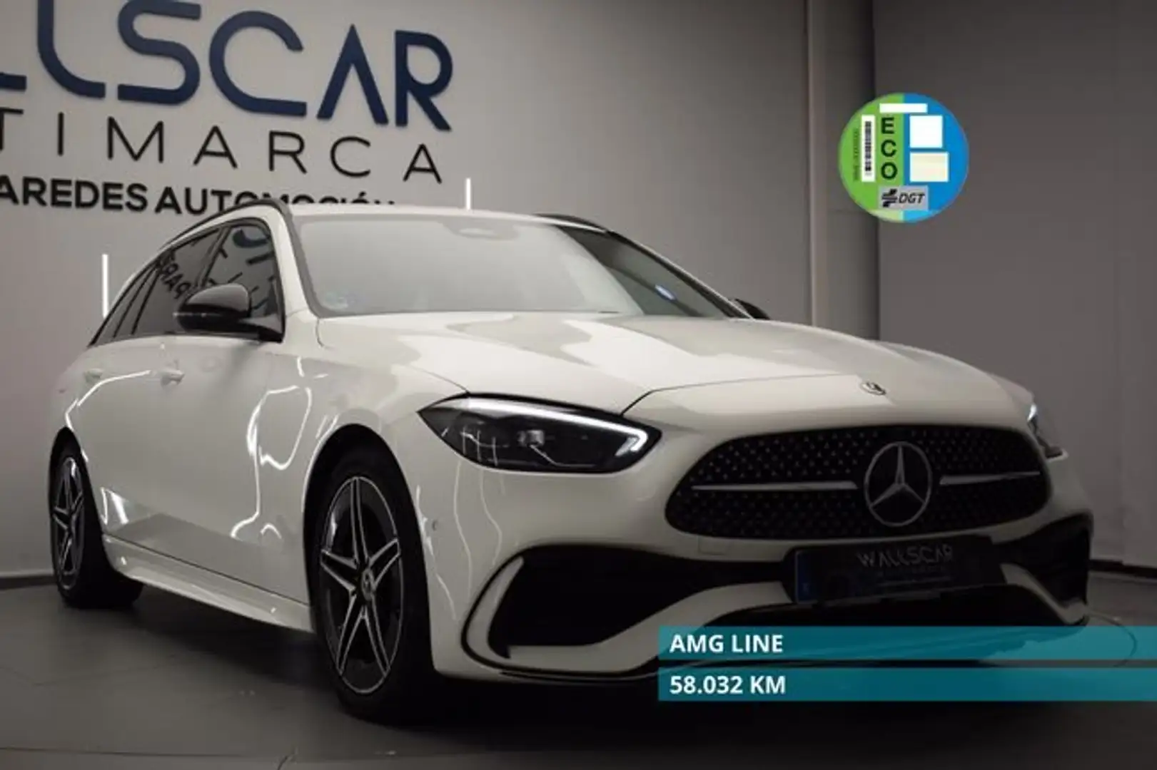 Mercedes-Benz C 220 d Estate Blanc - 1