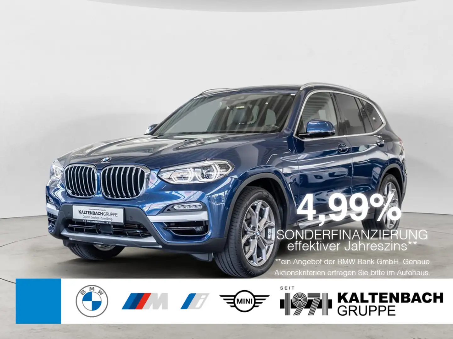 BMW X3 xDrive 30d X-Line PANO 360° LED ACC W-LAN Azul - 1