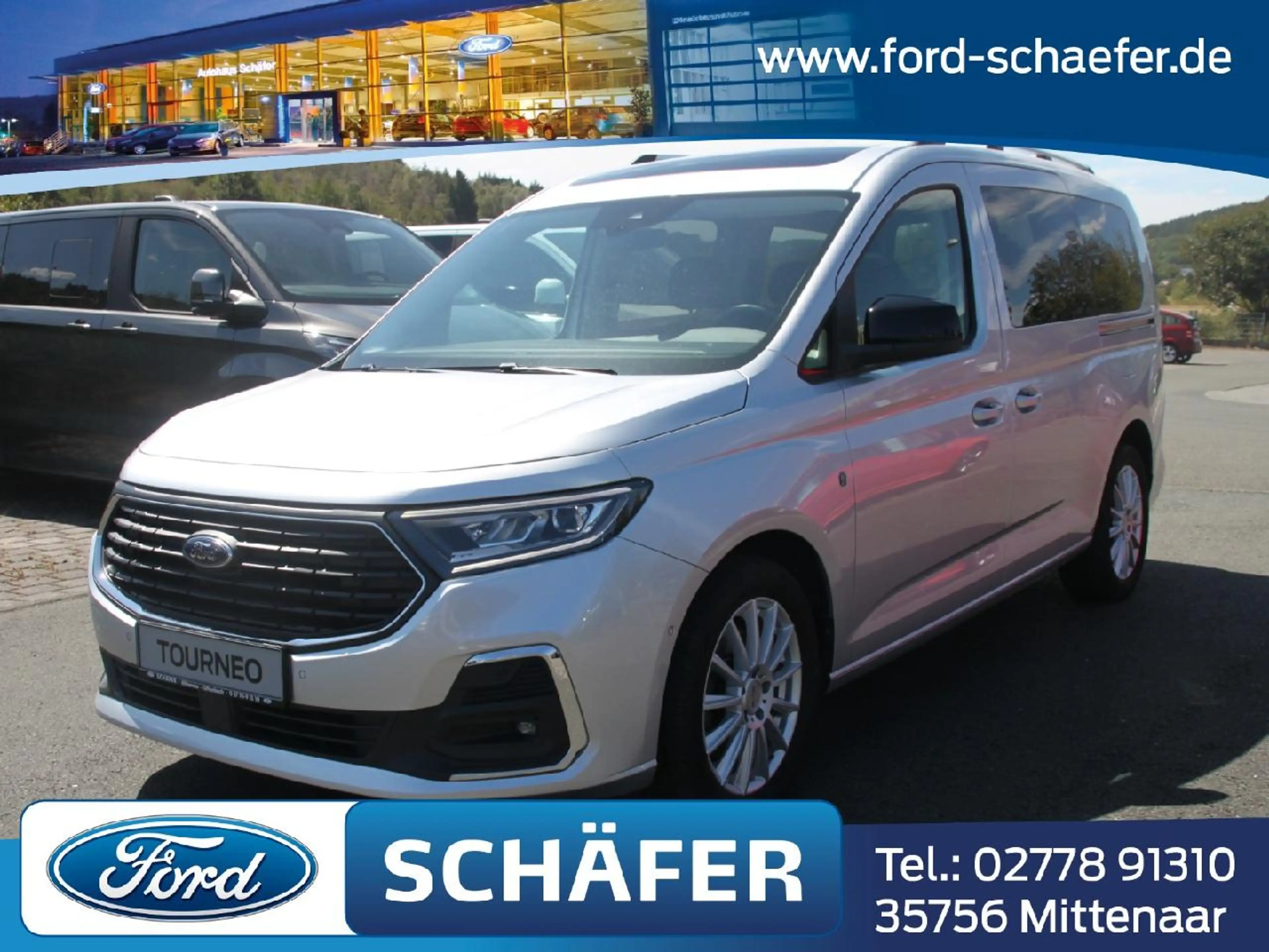 Ford Grand Tourneo Titanium+LED+RFK+KLIMA+LMF+NAVI+AHK+