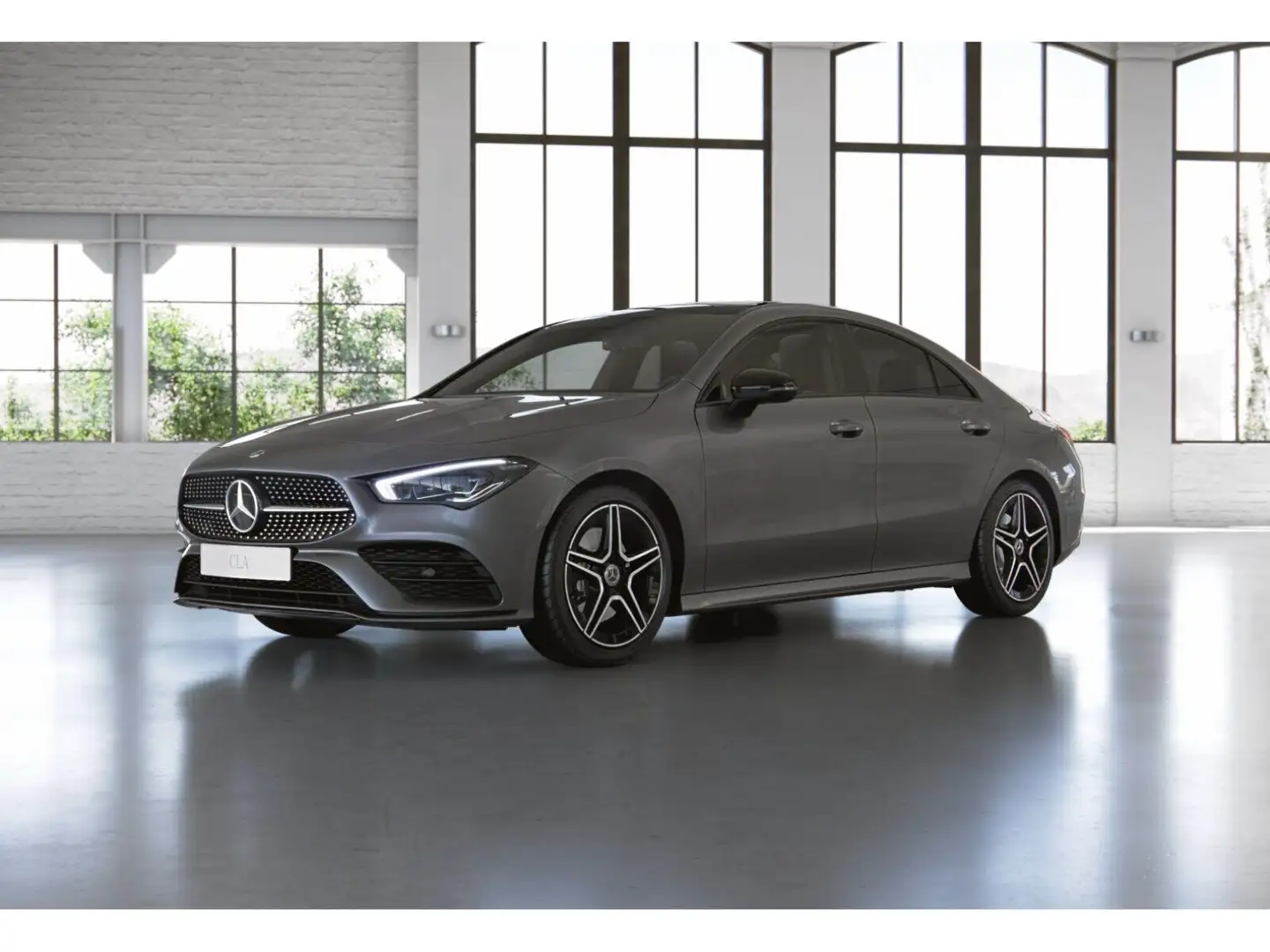 Mercedes-Benz CLA 250 e AMG Night Pano Mbeam MBUX Ambiente Grau - 2