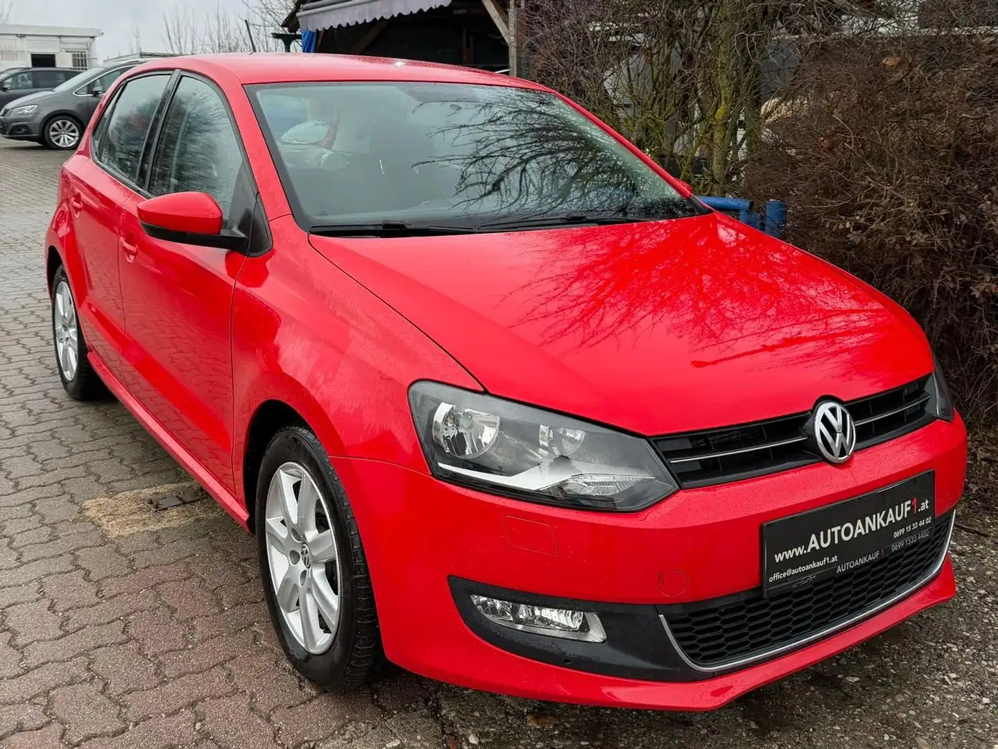 Volkswagen Polo Polo Comfortline 1,6 TDI **Pickerl 8/26** Rot - 2
