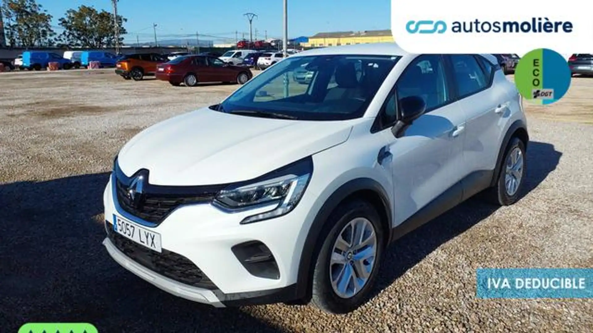 Renault Captur TCe Intens 74kW GLP Blanco - 1