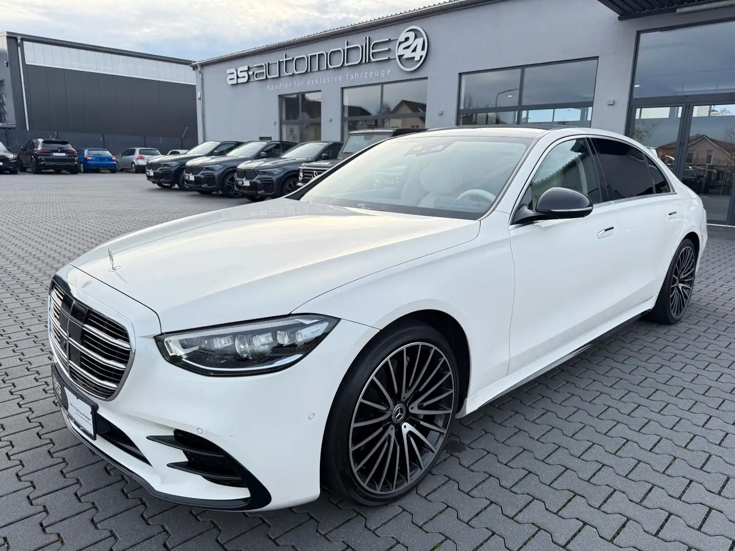 Mercedes-Benz S 400 S400d*4M*LANG*AMG*EXCLUSIVE*3xTV*360*ACC*LED*DAB Blanc - 1