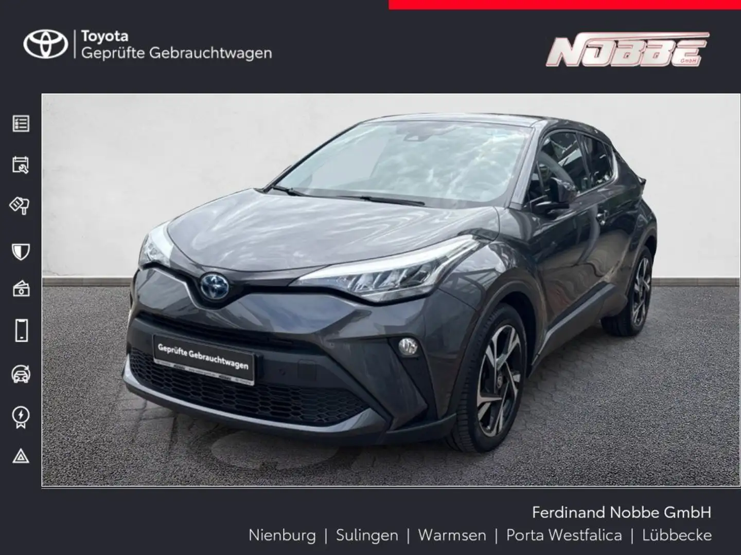 Toyota C-HR 2.0 Hybrid Team Deutschland Grijs - 1