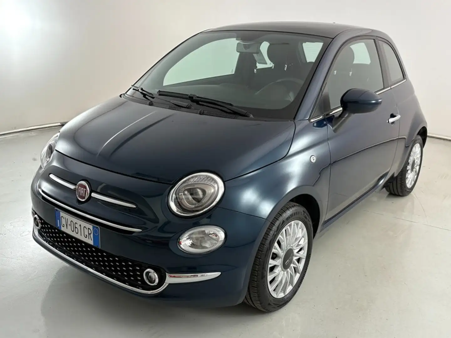 Fiat 500 1.0 FireFly Hybrid Dolcevita Blauw - 1