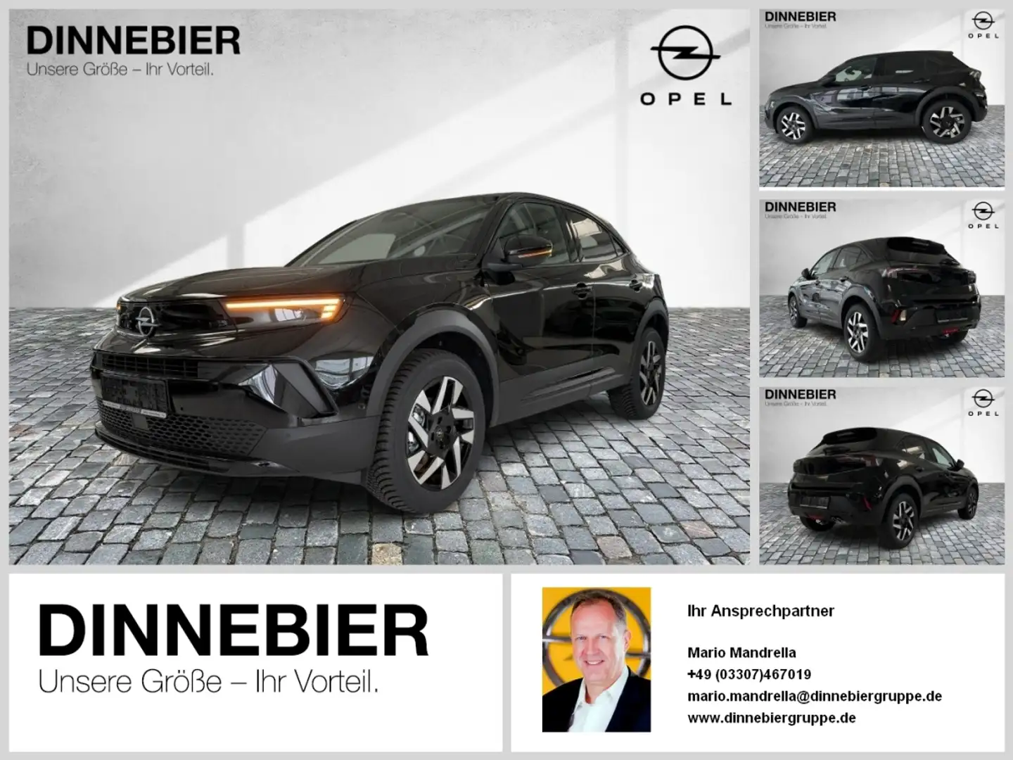 Opel Mokka Edition 1.2 *PDC+KLIMA+SHZ+TEMPOMAT* Noir - 1