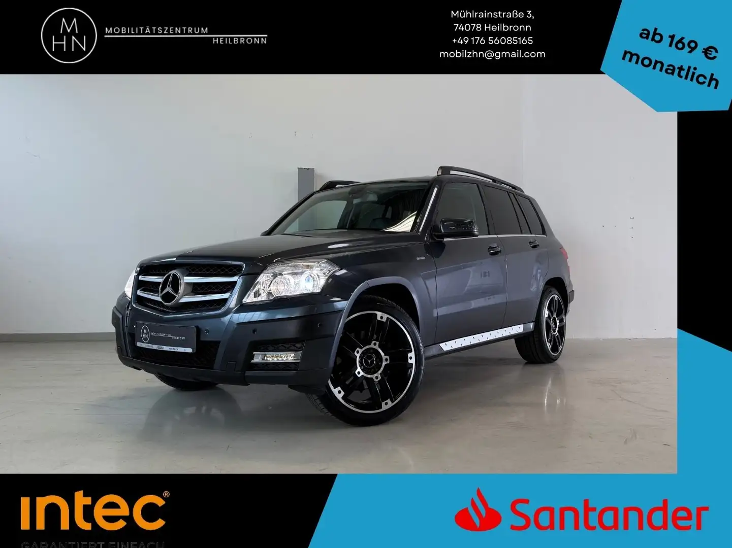 Mercedes-Benz GLK 250 CDI BlueEfficiency 4Matic 2.HAND*KAM*AHK Grijs - 1