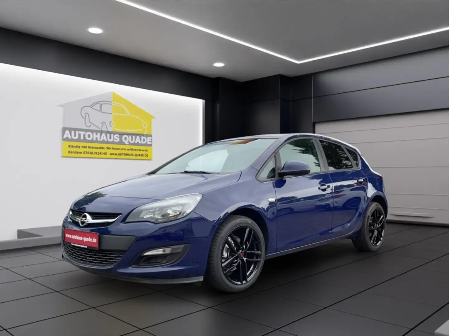 Opel Astra J Selection, 18 Zoll-Neu, Klima 58TKM GA el.SP Spi Blau - 1
