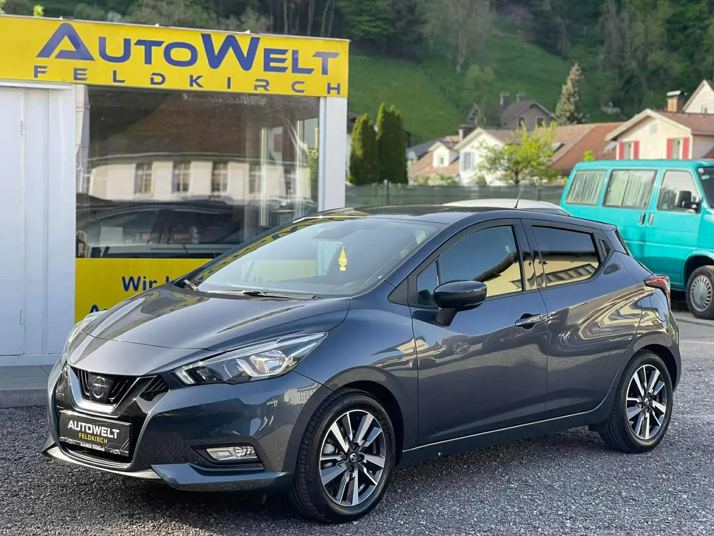 Nissan Micra N-Way TOP ZUSTAND *WENIG KM *AHK *RFK *SZH *NAVI Grau - 1