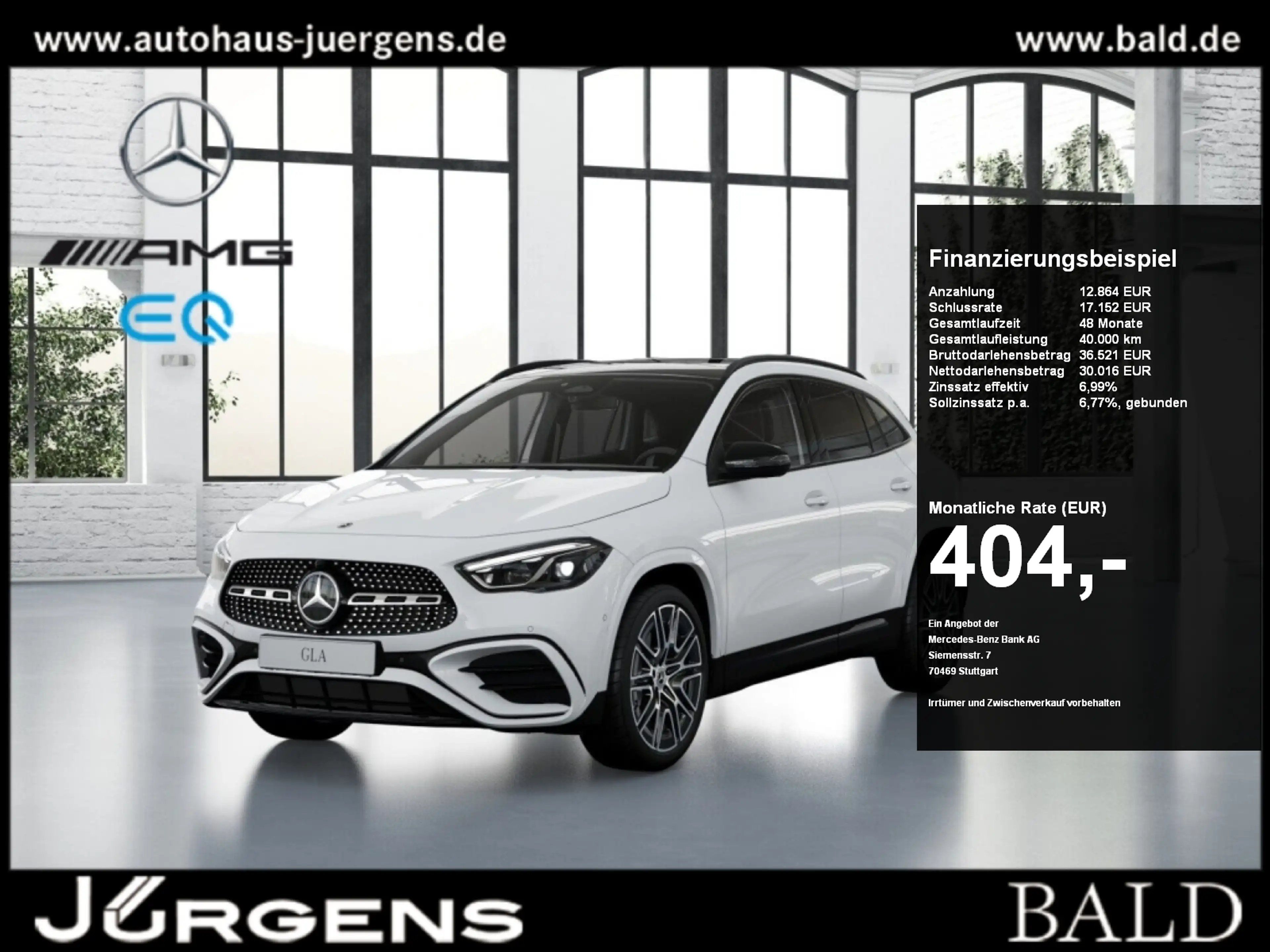Mercedes-Benz GLA 220 d 4M AMG-Sport/Special/Pano/AHK/MLB/20"