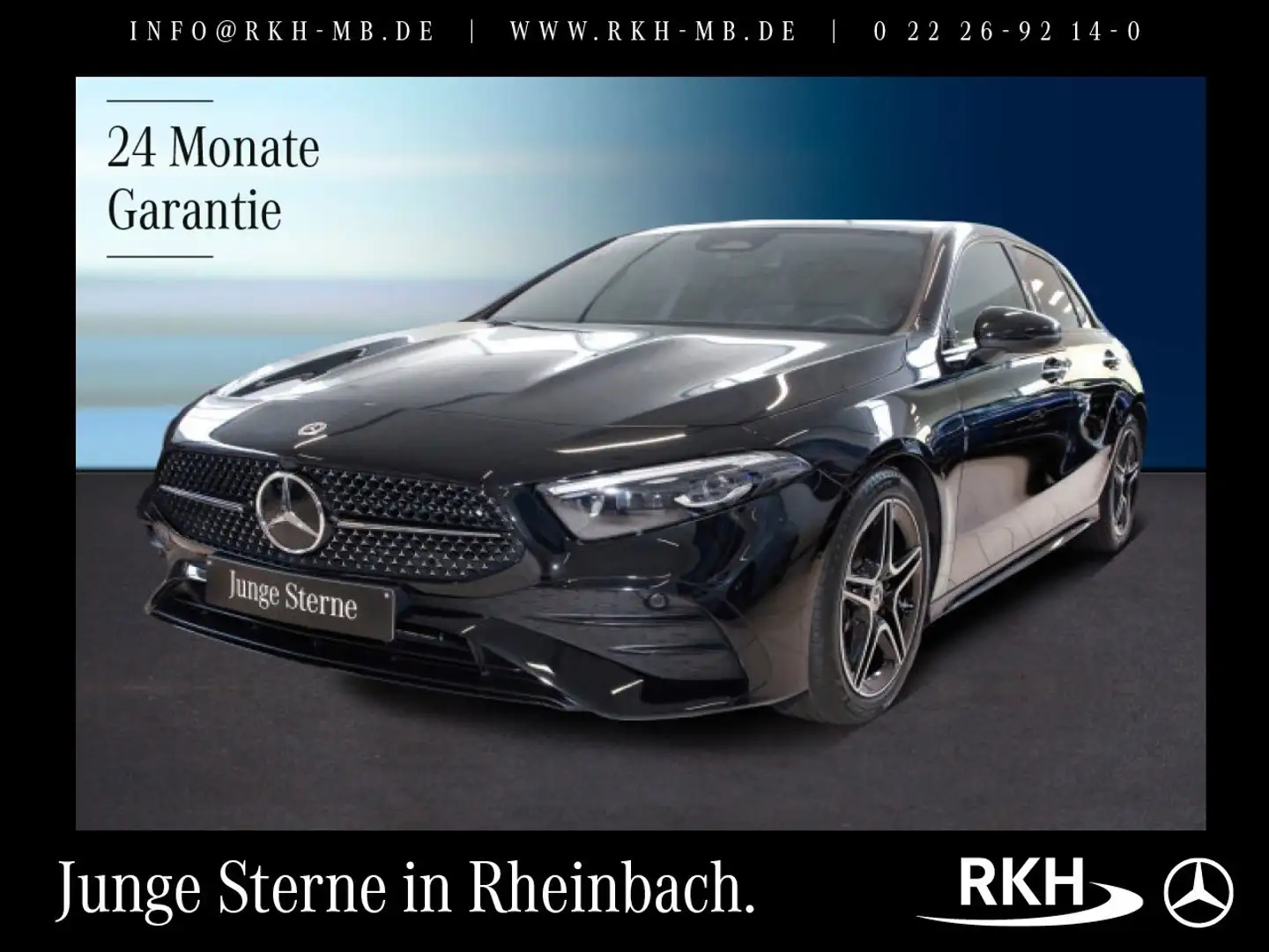 Mercedes-Benz A 180 A 180 AMG Line Night/Distr./Kamera/Totw./LED Navi Schwarz - 1