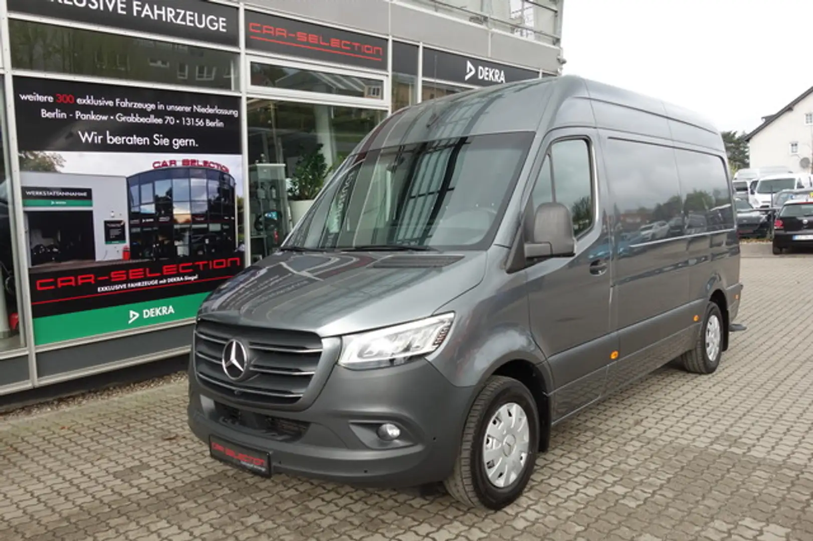 Mercedes-Benz Sprinter 316 CDI KASTEN L2H2 LED/gr.MBUX/STDHZG/360° Grau - 1