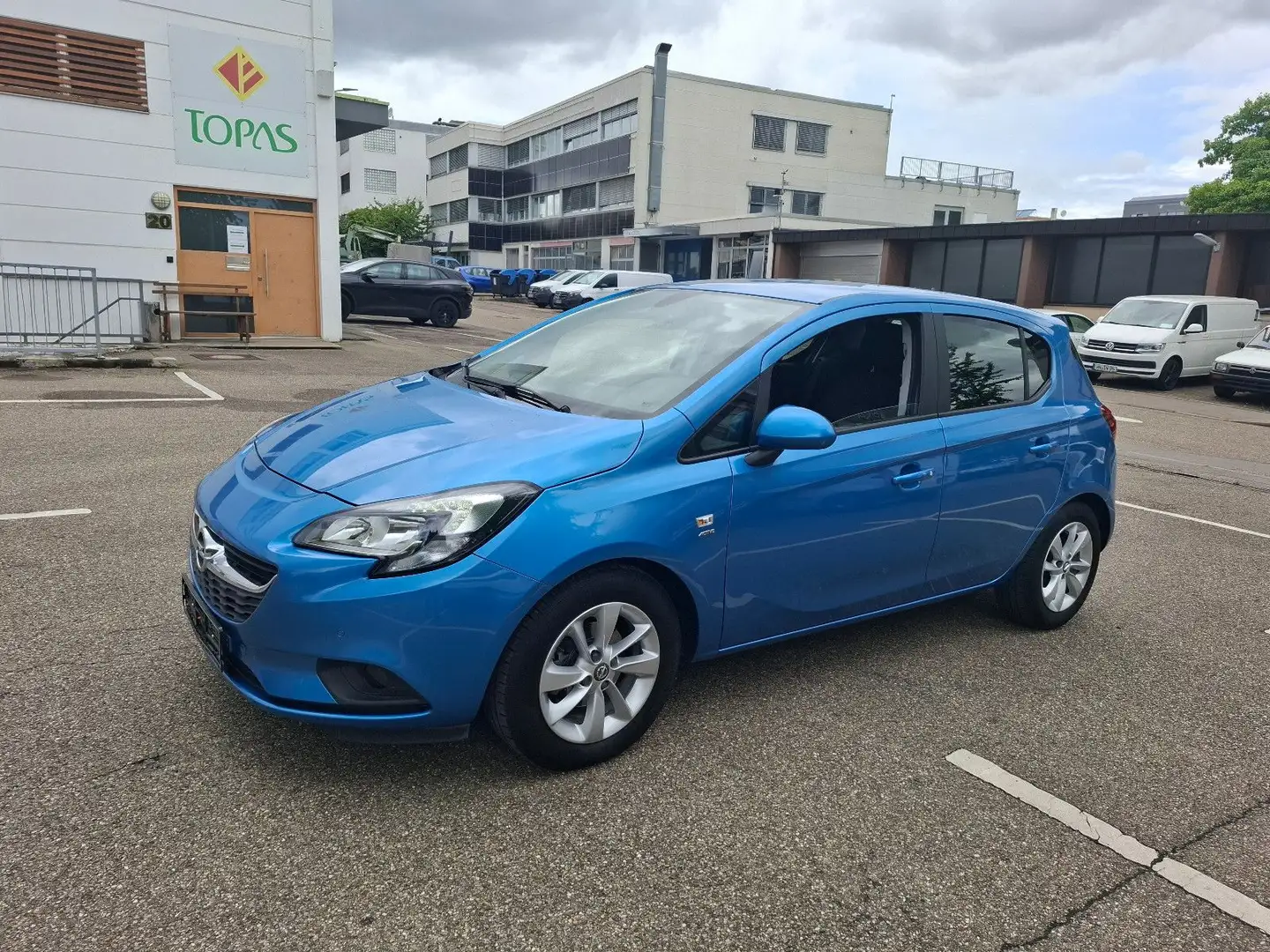 Opel Corsa E Active*Euro-6*Automatik*Kamera*PDC*1-Hand Azul - 1