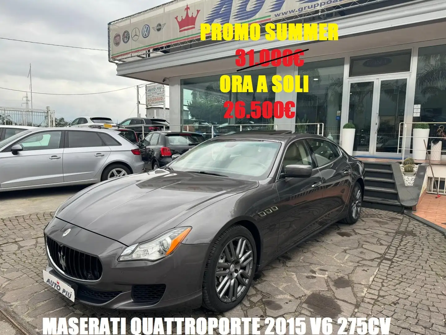 Maserati Quattroporte Quattroporte VI 2013 3.0 V6 ds 275cv auto Gris - 1