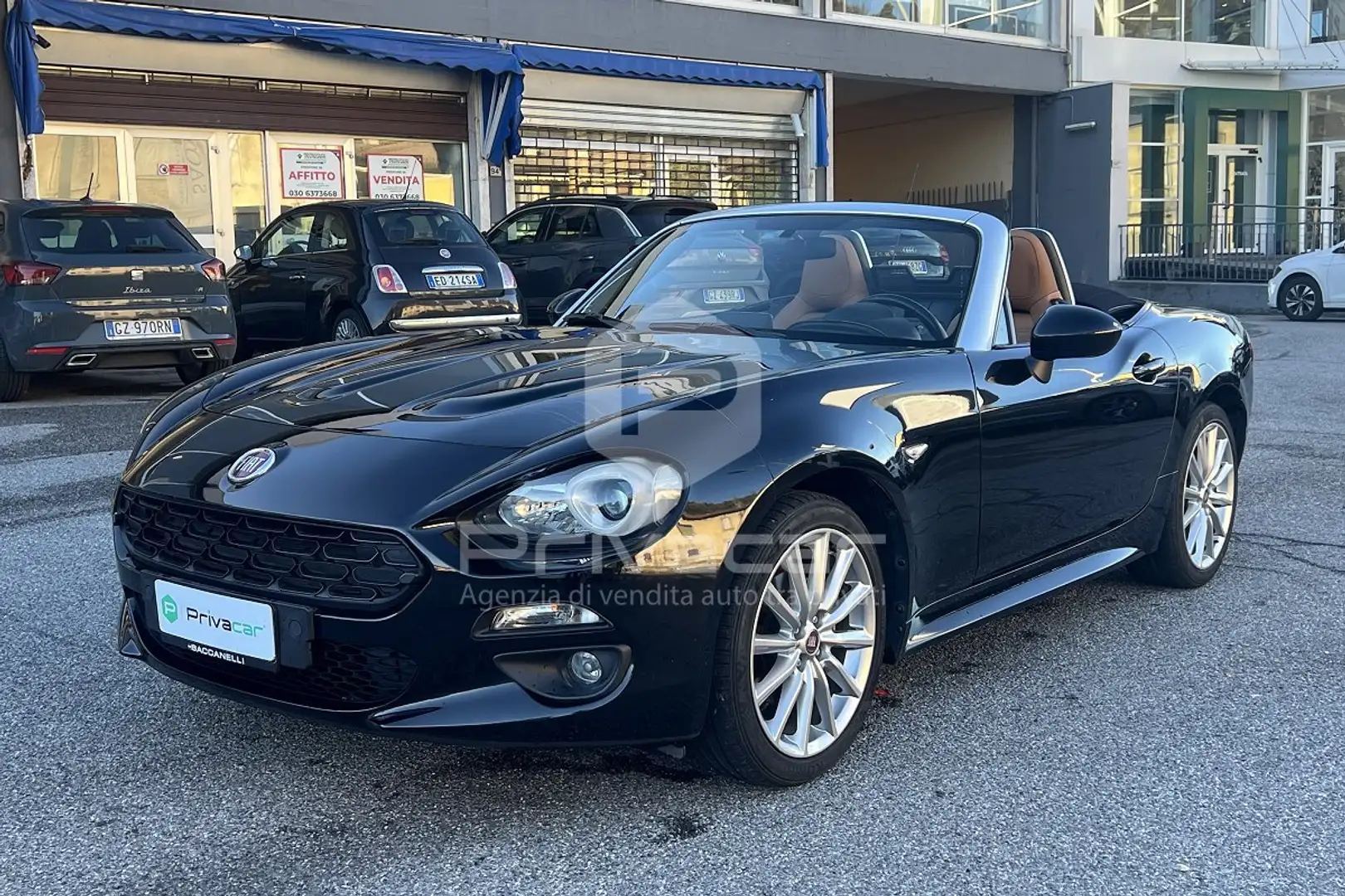 Fiat 124 Spider 124 spider 1.4 MultiAir Lusso Negru - 1