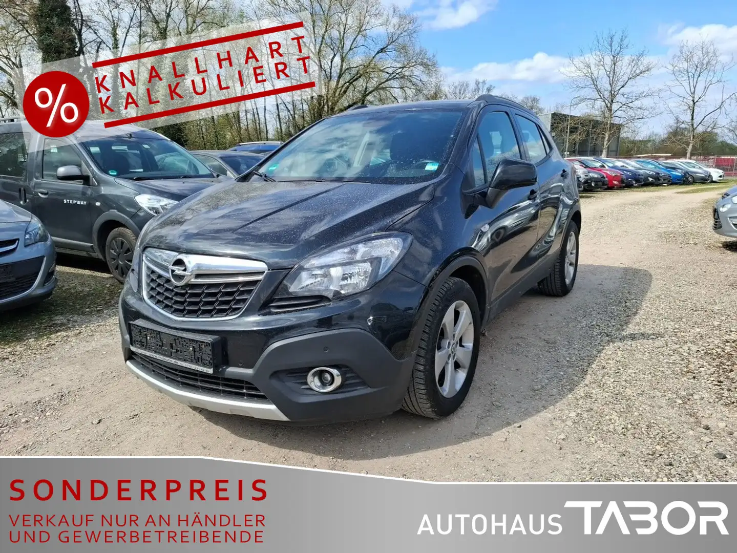Opel Mokka 1.4 Turbo Edition Navi RFK PDC SHZ Klima Schwarz - 1