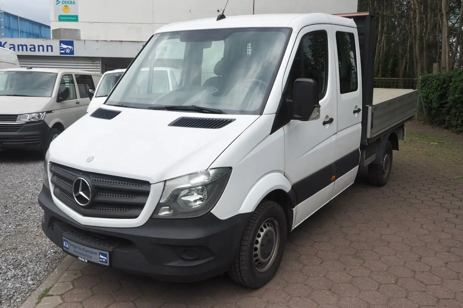 Mercedes-Benz Sprinter II Pritsche/DoKa 216 CDI AHK Blanc - 2
