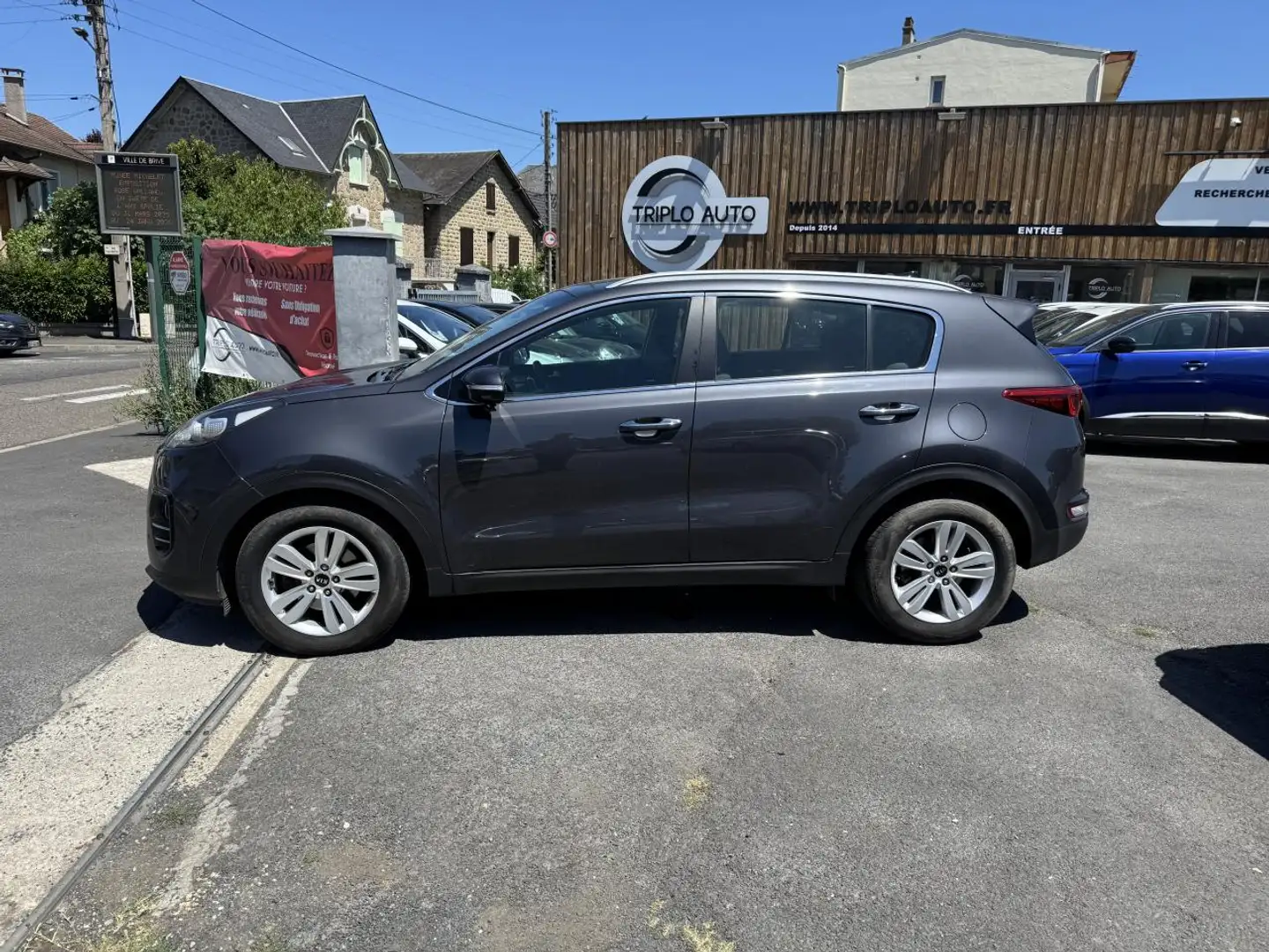 Kia Sportage 1.7 CRDI - 141 Bva S\u0026S Active Gps + Camera AR Gris - 2