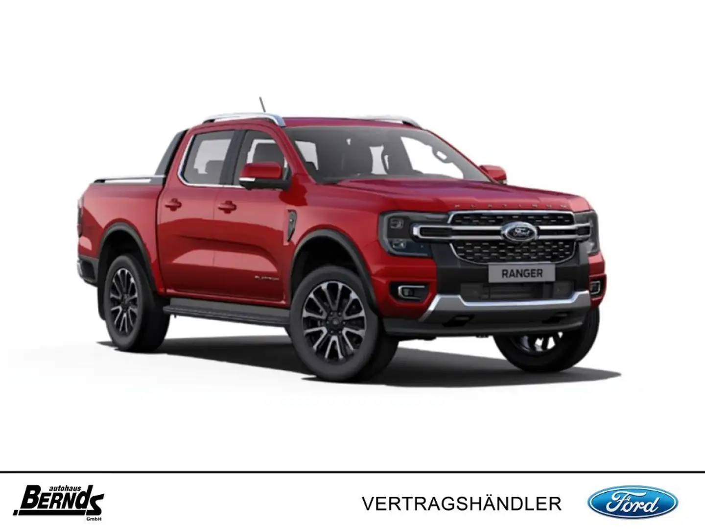 Ford Ranger 3,0 l EcoBlue Doppelkabine Autm. Platinum Rot - 1