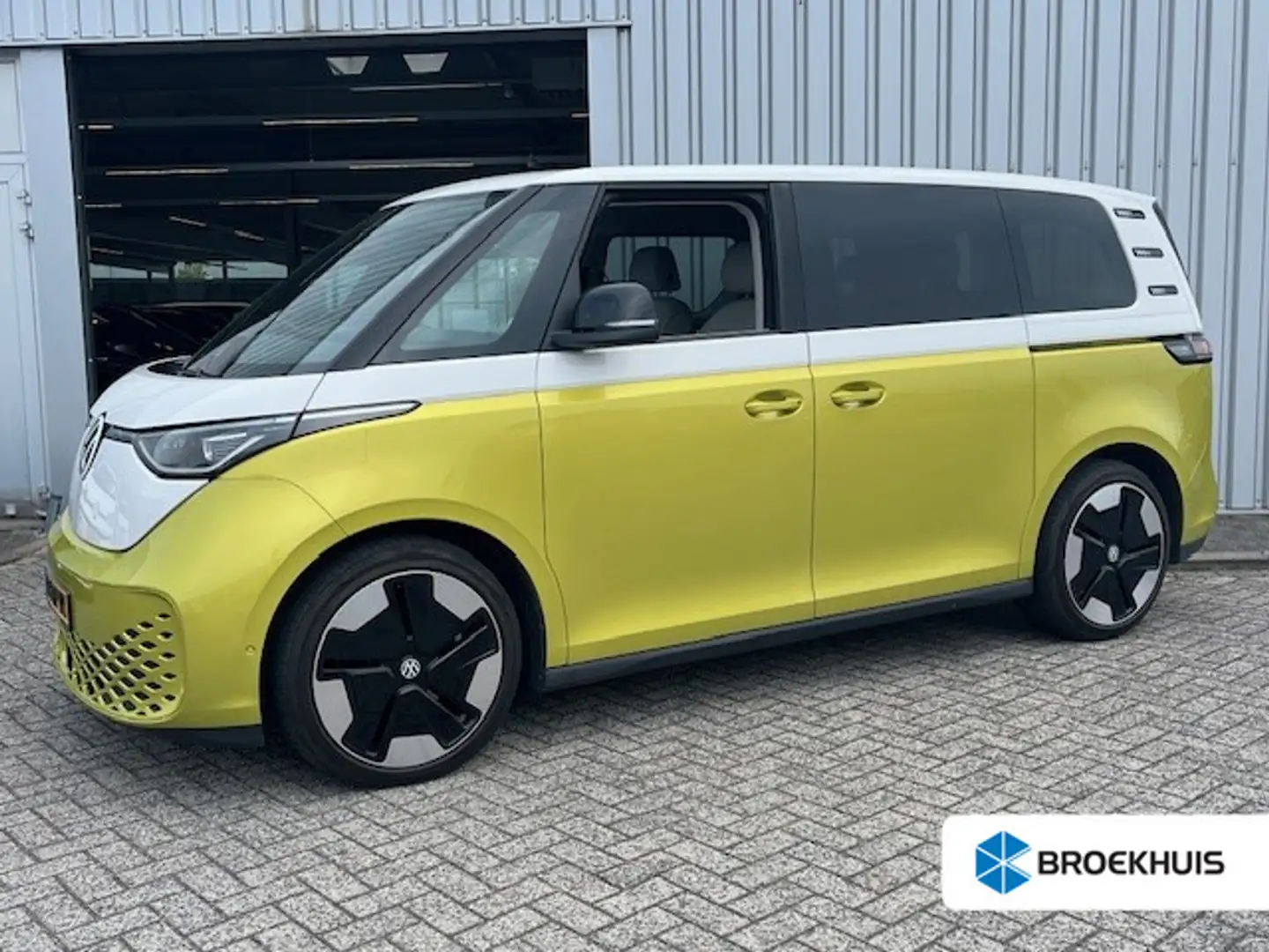 Volkswagen ID. Buzz Pro 8 Intro 77kWh Trekhaak l Elektr. Deuren en Ach Wit - 1