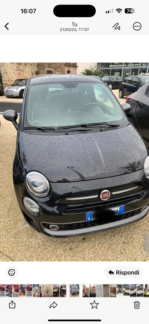 Fiat 500C 500C III 2015 1.3 mjt S 95cv Negru - 2