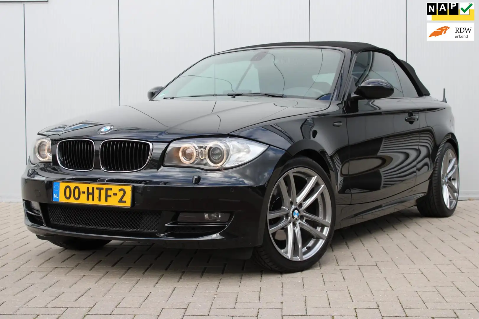 BMW 120 1-serie Cabrio 120i Cabrio I CLIMA I LEDER I AUTOM Noir - 1