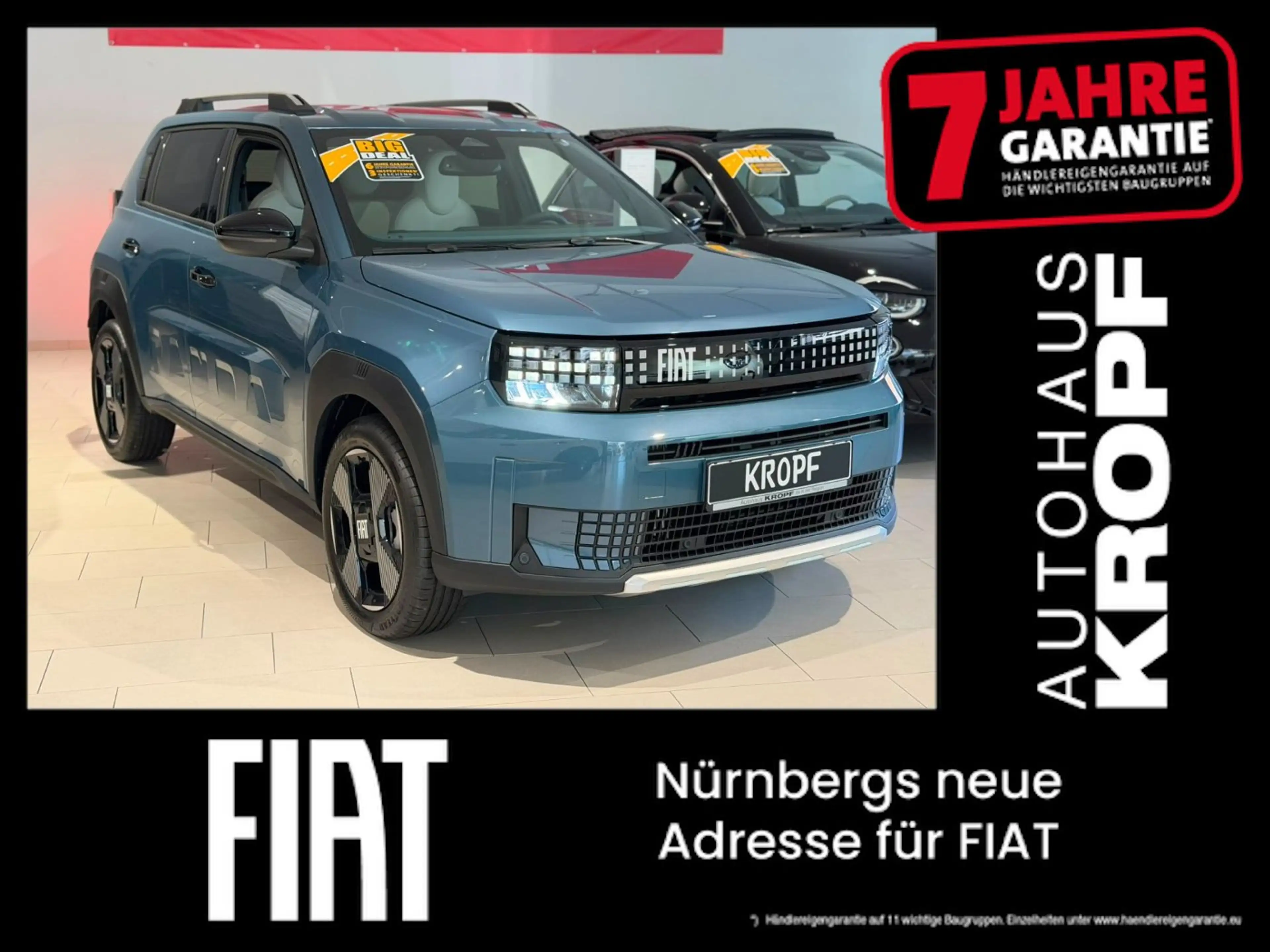 Fiat Grande Panda 1.2 74 kW La Prima LED+Navi+SHZ+PDC