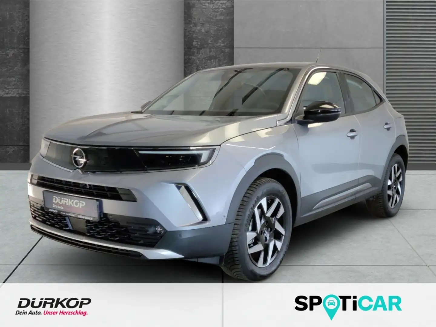 Opel Mokka Elegance Turbo 8-AT Park & Go Navi Abstandstempoma Grijs - 1