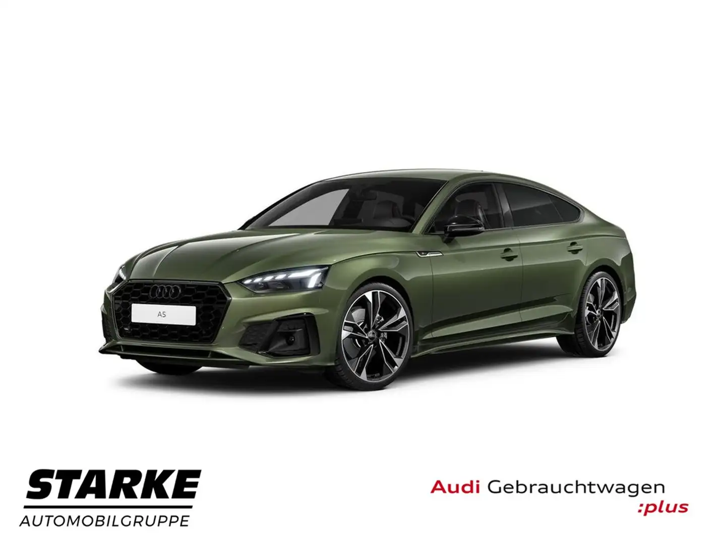 Audi A5 Sportback 35 TFSI S tronic S line business Grün - 2