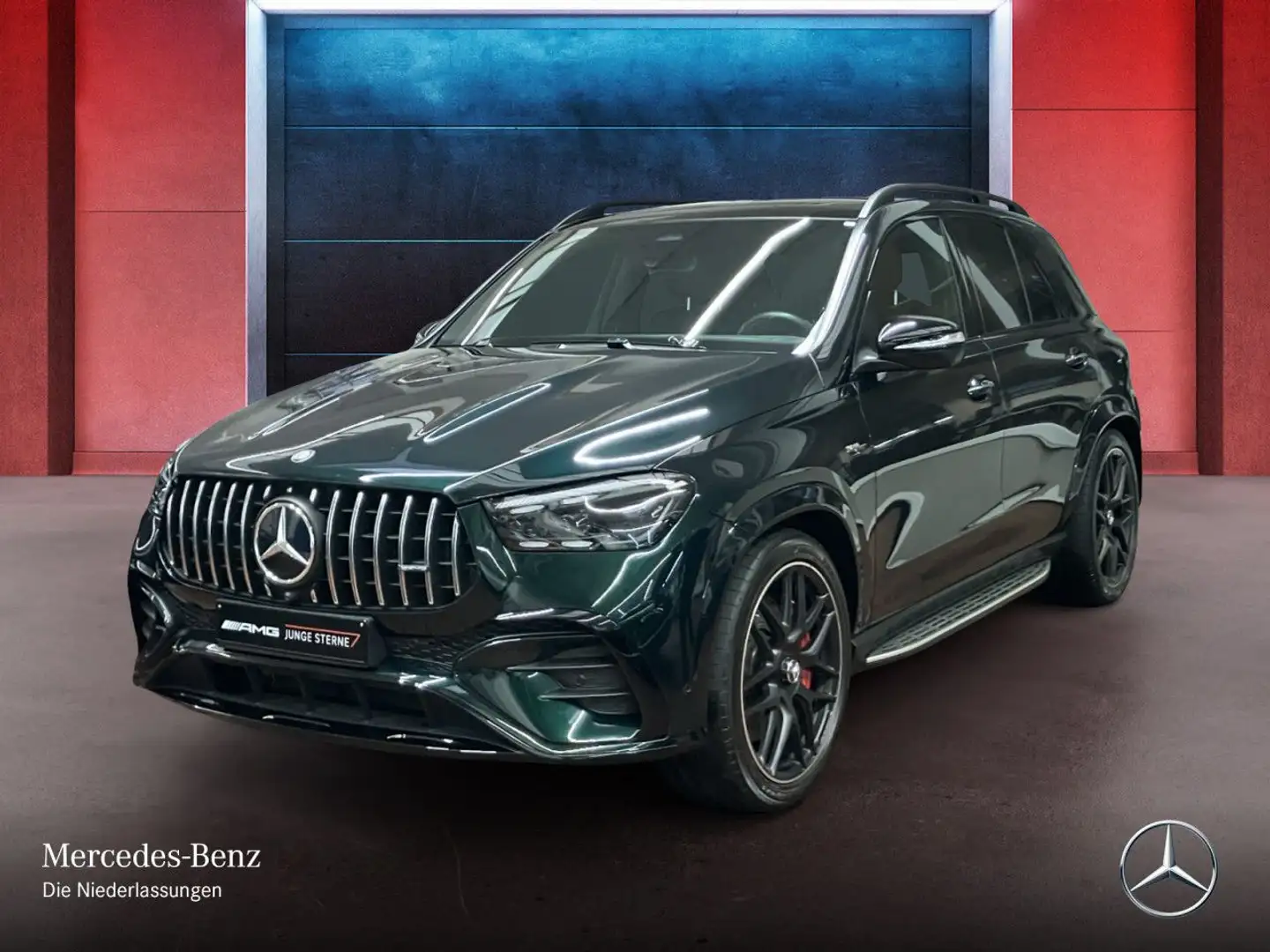 Mercedes-Benz GLE 53 AMG GLE 53 HYBRID 4M NIGHT+PANO+360+AHK+MULTIBEAM+22" Grün - 2