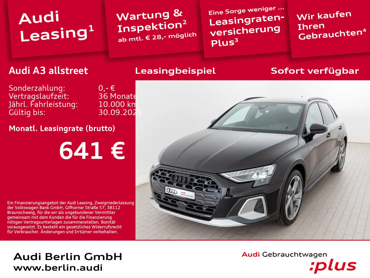 Audi A3 35 TFSI S tronic Schwarz - 1