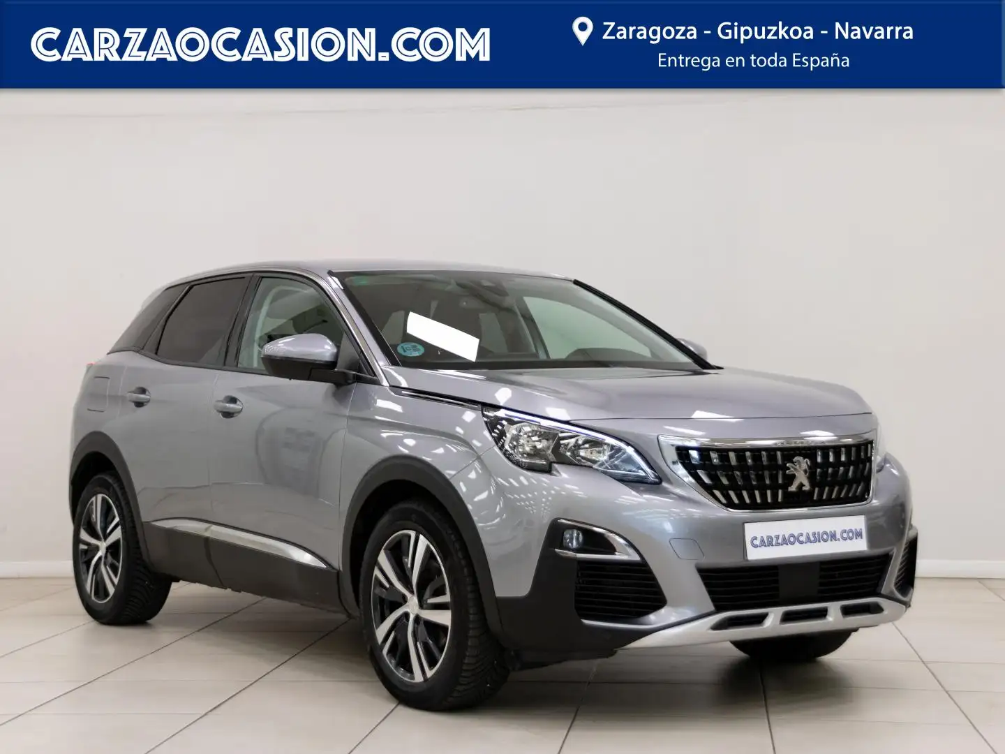 Peugeot 3008 1.2 PURETECH 96KW (130CV) ALLURE EAT6 Сірий - 1