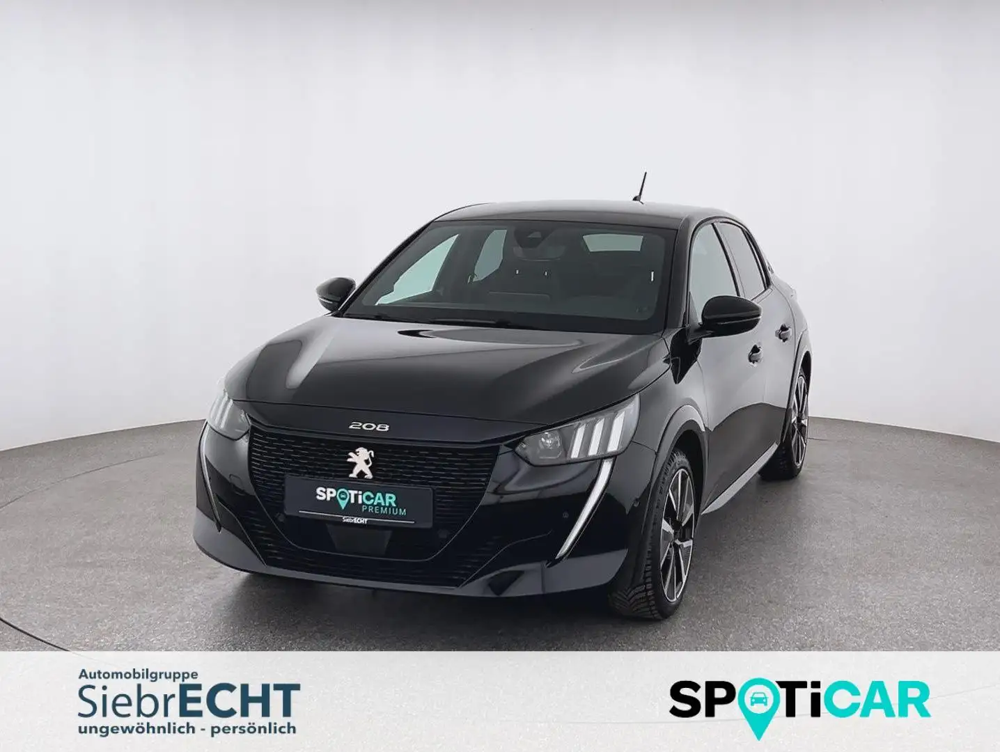 Peugeot 208 e- GT*NAVI*SHZ*RFK*uvm Negru - 1