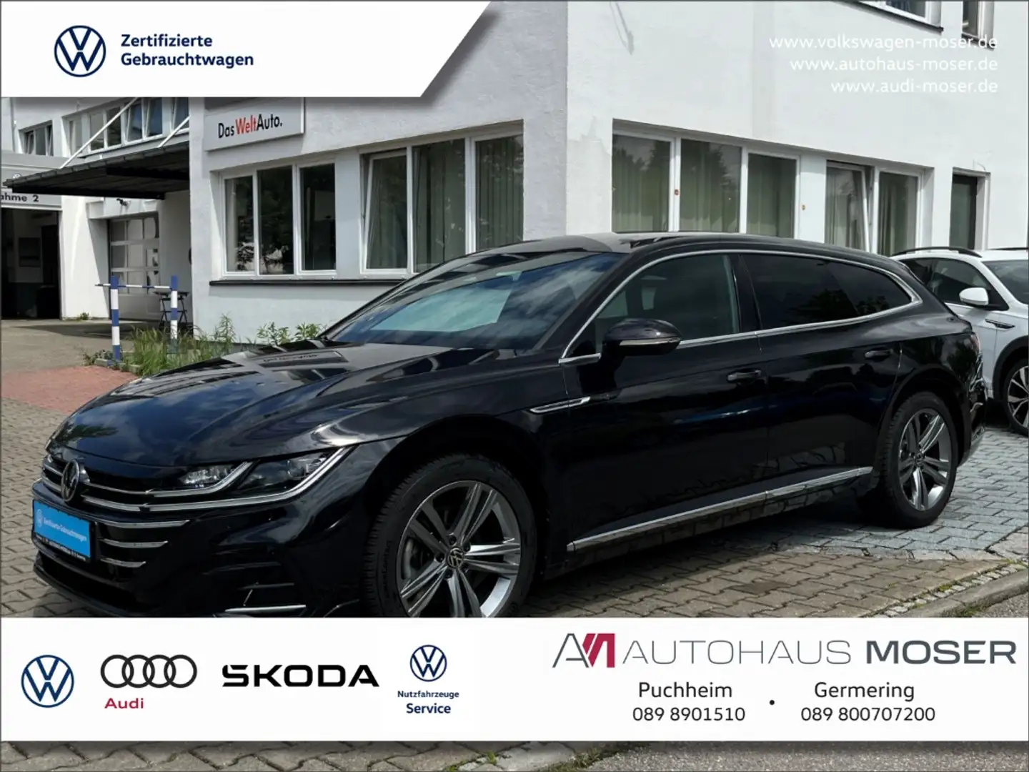 Volkswagen Arteon Shooting Brake R-Line 2.0TSI DSG -AHK*NAVI*IQ.LIGH Negro - 1