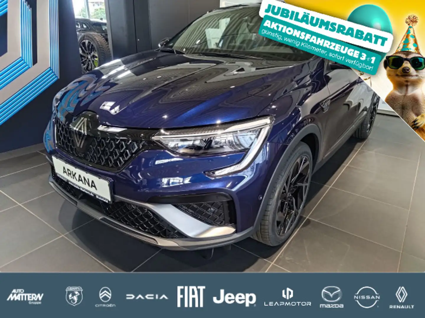 Renault Arkana ACC|NAVI|SHZ|Klimaaut.|LED|AHK Blau - 1